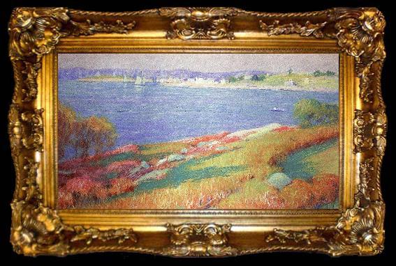 framed  Wendel, Theodore Gloucester Harbor, ta009-2